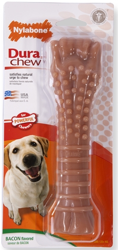 Nylabone durable chew bacon