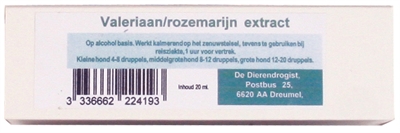 Dierendrogist valeriaan/rozemarijn