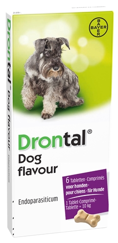 Bayer drontal tasty ontworming hond