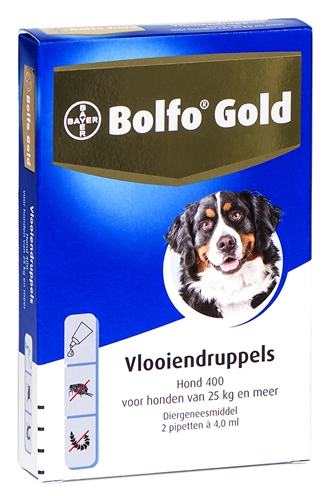 Bolfo Gold Hond Vlooiendruppels +25 Kg