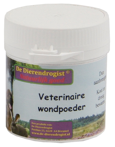 Dierendrogist veterinaire wondpoeder hond/kat