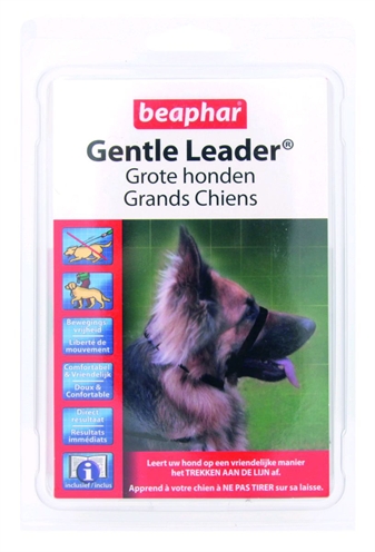 Beaphar Gentle leader Verstelbaar Zwart Maat L