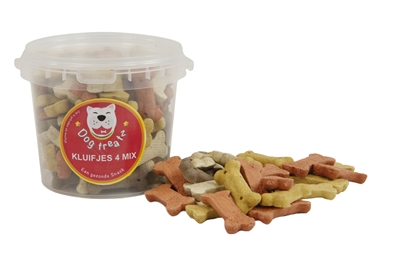 Dog Treatz Kluifjes 4 Mix 1 Ltr