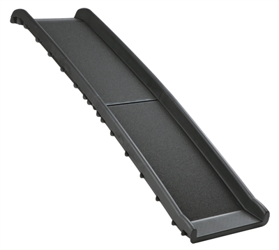 Trixie car ramp opvouwbaar zwart