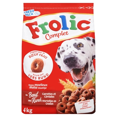 Frolic Met Rundvlees 4 Kg
