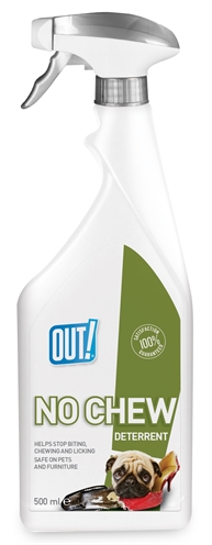 Out no chew deterrent spray