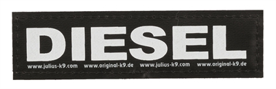 Julius k9 labels voor powerharnas/tuig diesel