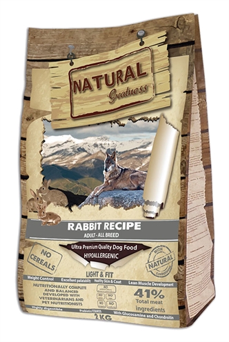Natural greatness rabbit light&fit recipe
