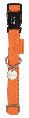 Macleather Klikhalsband Zolux 2 X 35-50 Cm Kunstleer Oranje