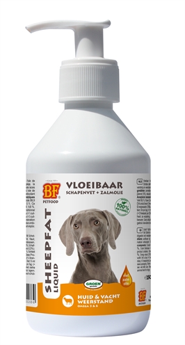 Biofood vloeibaar schapenvet met zalmolie