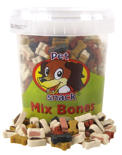 Petsnack Mix Bones 500 Gr