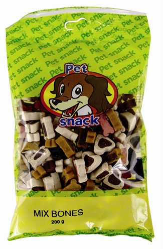 Petsnack Mix Bones 14x200 Gr