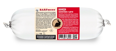 Barfmenu Konijn 1 Kg