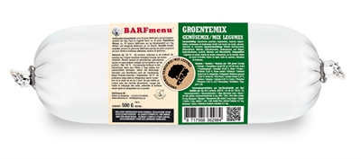Barfmenu Groentemix 500 Gr