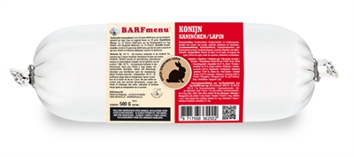 Barfmenu Konijn 10x500 Gr
