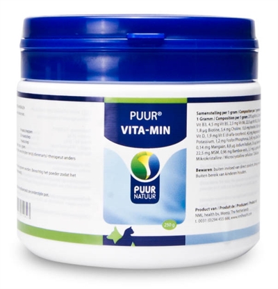 Puur natuur vitaminen en mineralen hond en kat