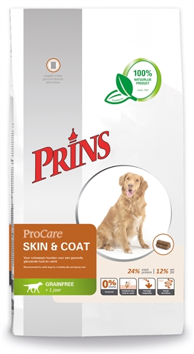 Prins Procare Graanvrij Skin&Coat 12 Kg