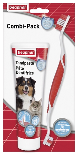 Beaphar tandpasta&borstel combipack